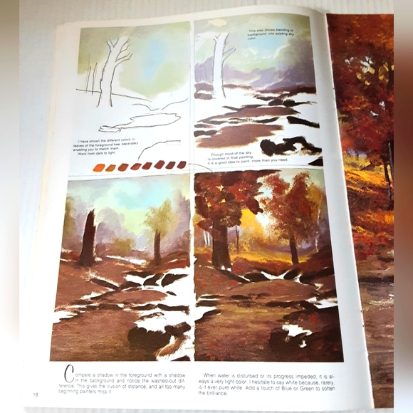 Painting Water and Weather Vintage Art Instruction Book #155 - Picture 6 of 9